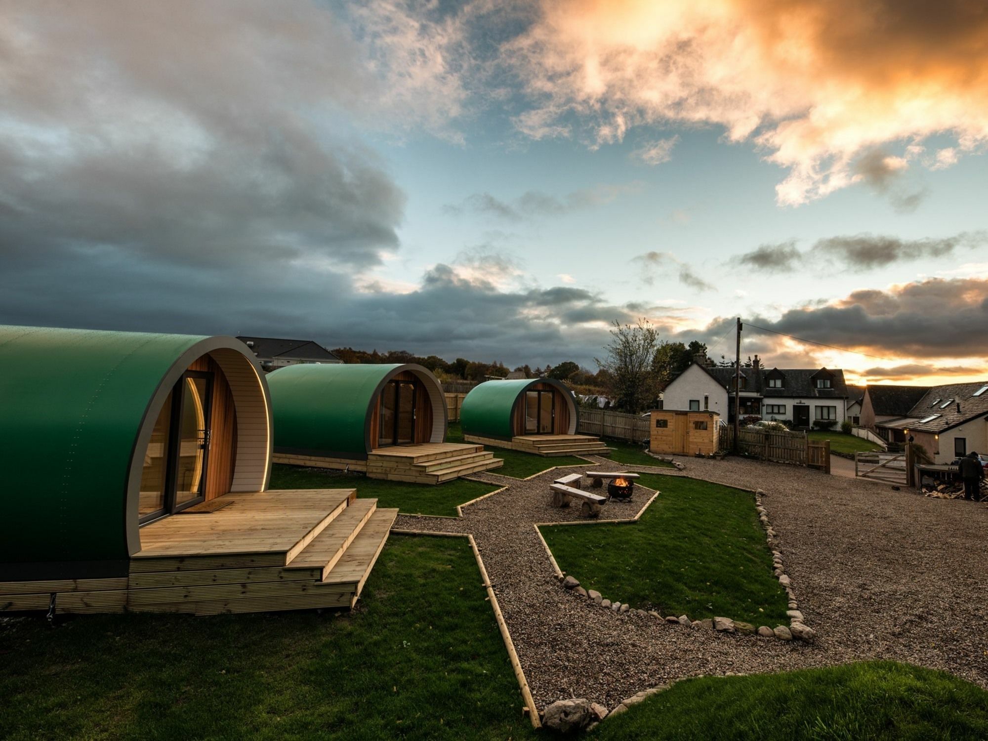 Inverness Glamping Buitenkant foto