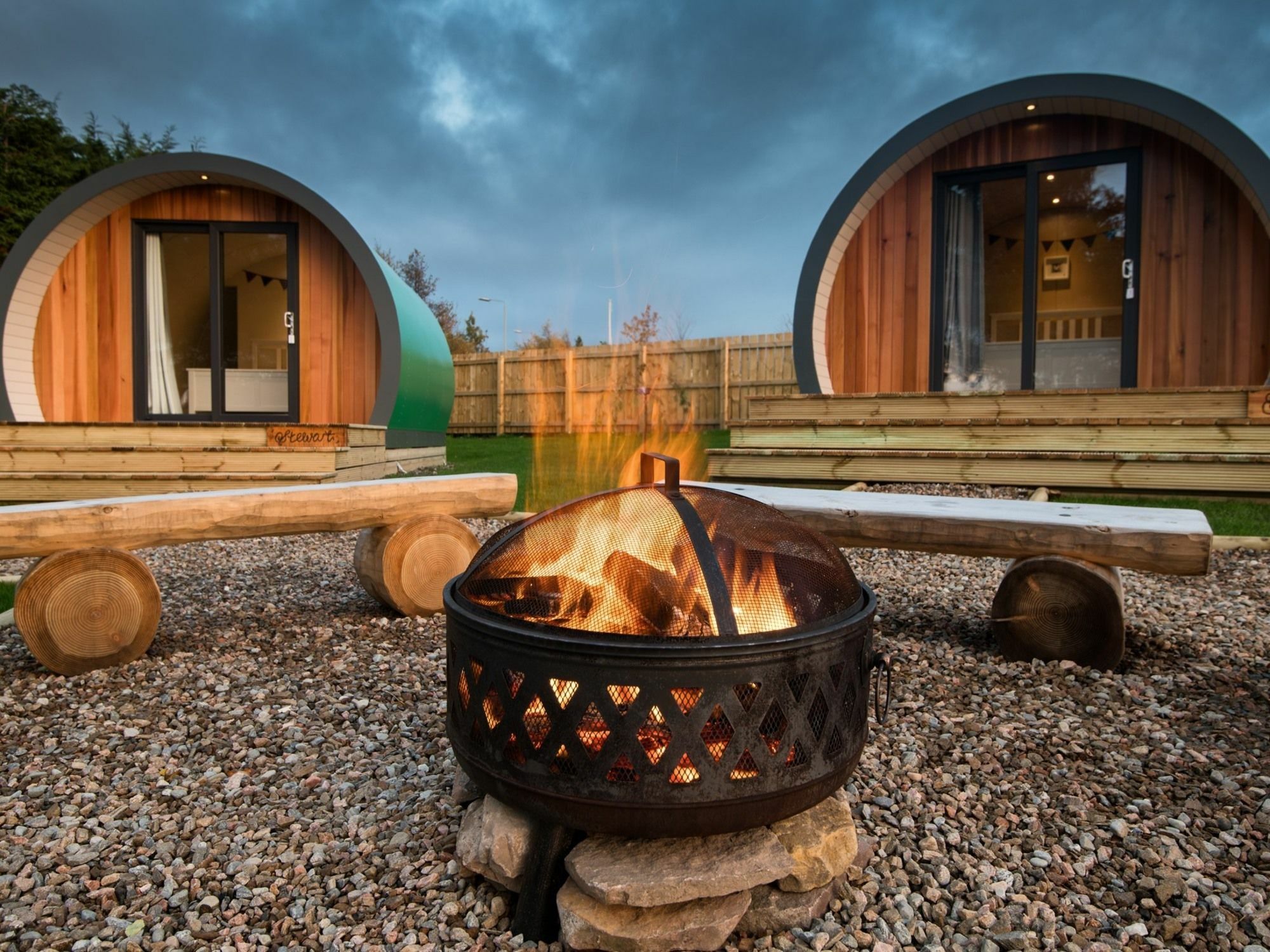 Inverness Glamping Buitenkant foto