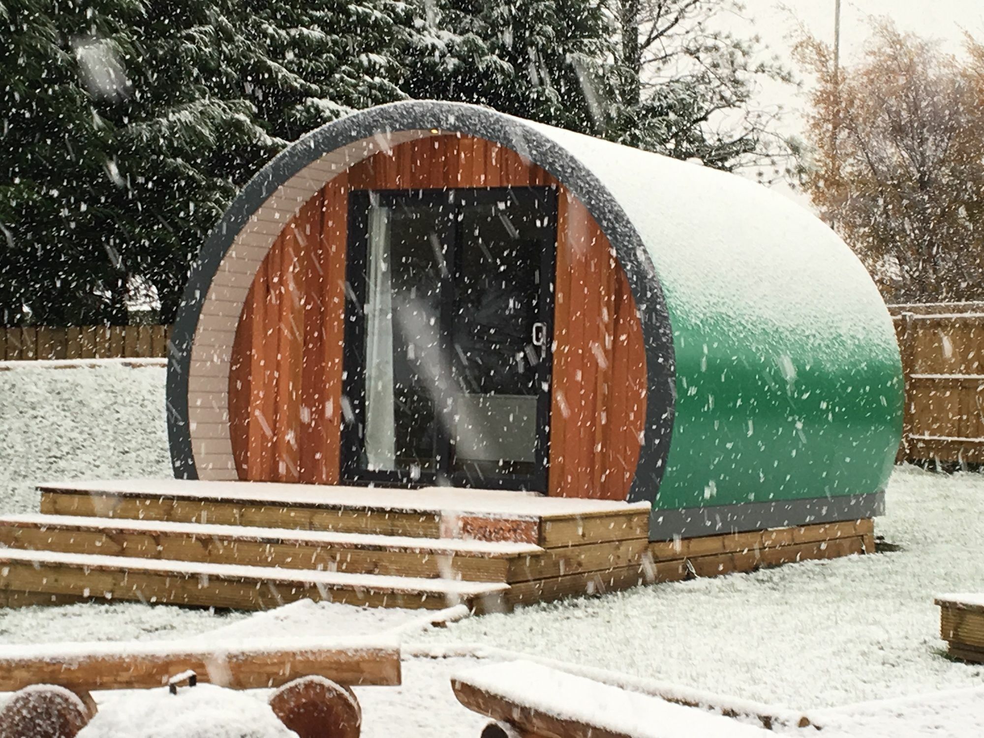 Inverness Glamping Buitenkant foto